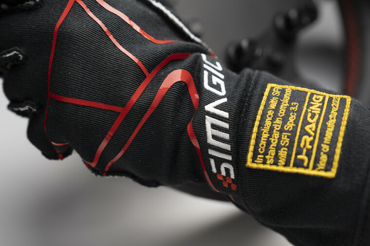 Simagic gloves exterior seams