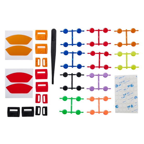 Asetek wheel button color kit